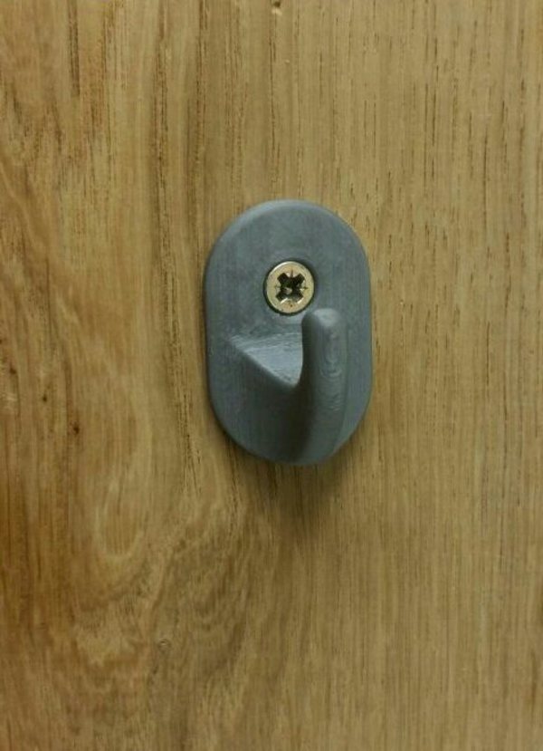 Wall clothes hook