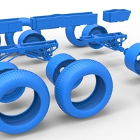 Chassis of 6x6 Monster Truck Version 3 Scale 1:25 - Thumbnail 18