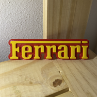 Small Logo Ferrari 3D Printing 526797