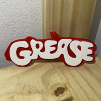 Small Logo Grease 3D Printing 526802