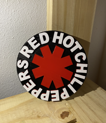 Logo Red Hot Chili Peppers 3D Print 526803