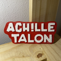 Small Logo Achille Talon 3D Printing 526805