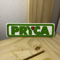 Small Logo Pryca 3D Printing 526807