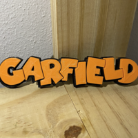 Small Logo Garfield 3D Printing 526808