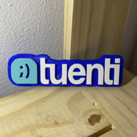 Small Logo Tuenti 3D Printing 526810
