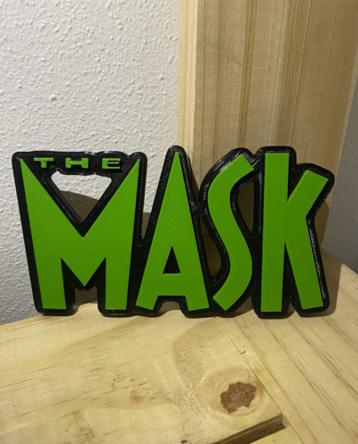 Logo The Mask 3D Print 526813