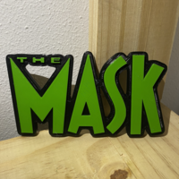 Small Logo The Mask 3D Printing 526813