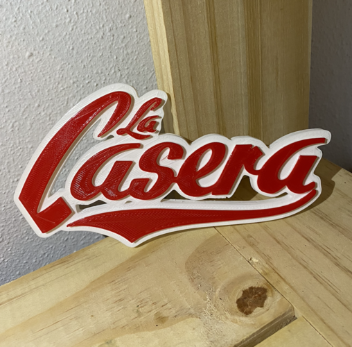 Logo La Casera 3D Print 526815