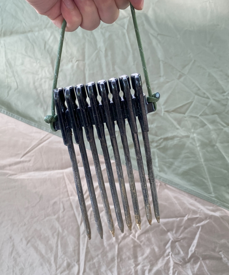 Tent stake (pag) holder ver2