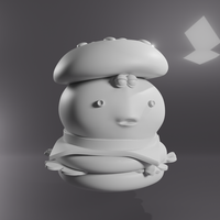 BURGER YELLOW LARVA - LARVA - Thumbnail 2