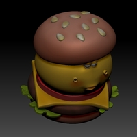 BURGER YELLOW LARVA - LARVA - Thumbnail 3