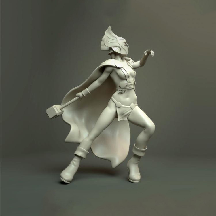 Thor Marvel Statues Ready to Print 3D Print Model in Man 3DExport