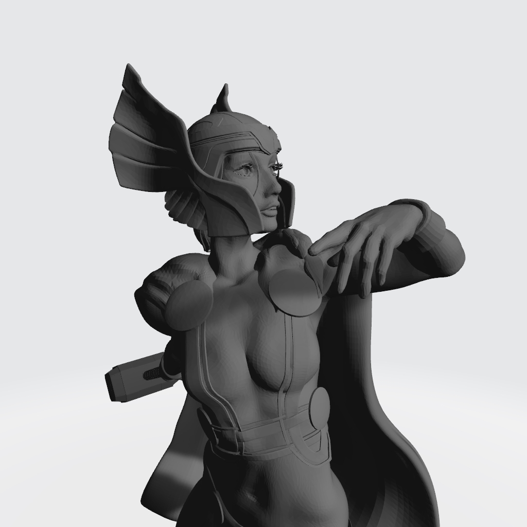 Thor Marvel Statues Ready to Print 3D Print Model in Man 3DExport