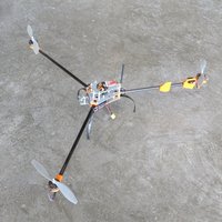 3D Printed Tricopter - Thumbnail 2