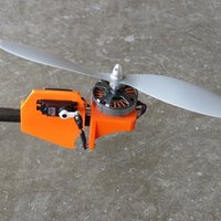 3D Printed Tricopter - Thumbnail 5
