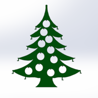 Small DECORATIVE TREE 3D Printing 527561