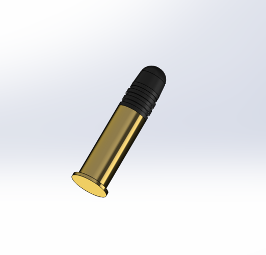 22 LONG RIFLE BULLET SIZE 1 3D Print 527573