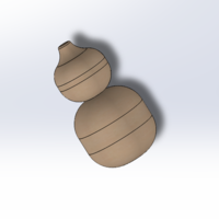 Small JAPANESE GOURD 3D Printing 527591