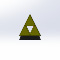 Small TRIFORCE 3D Printing 527607