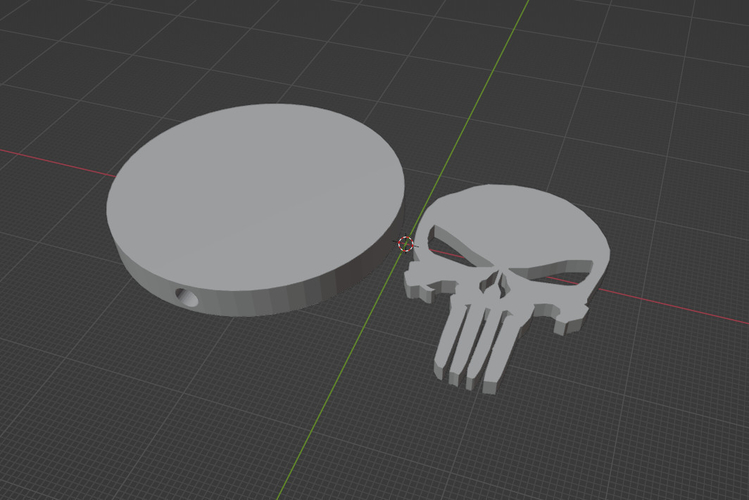 Punisher Clip 3D Print 527662