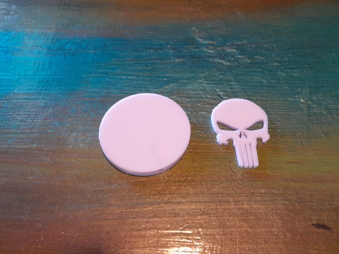 Punisher Clip 3D Print 527665