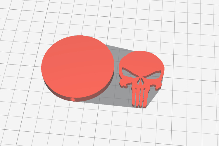 Punisher Clip 3D Print 527666