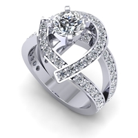 3D DIGITAL STL CAD MODEL RING DESIGN - Thumbnail 1