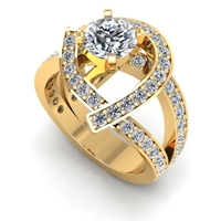 3D DIGITAL STL CAD MODEL RING DESIGN - Thumbnail 3