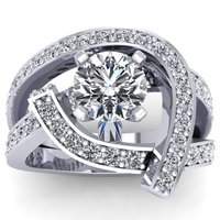 3D DIGITAL STL CAD MODEL RING DESIGN - Thumbnail 4