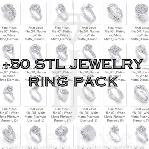 50 PLUS STL JEWELRY PACK