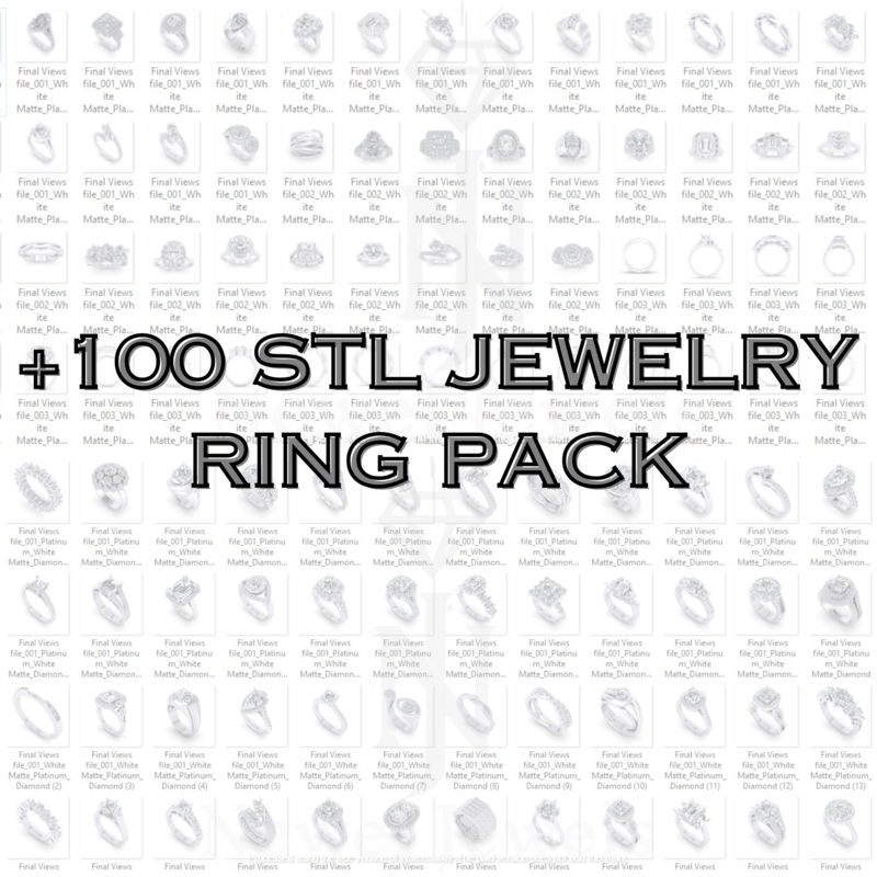 100 PLUS STL JEWELRY PACK