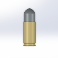 Small 9MM PARABELLUM BULLET 3D Printing 527766