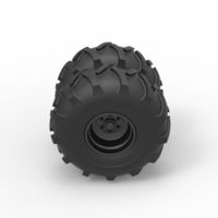 Diecast Offroad double wheel Scale 1:25 - Thumbnail 6