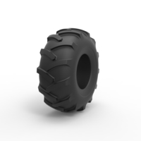 Diecast offroad tire 82 Scale 1:25 - Thumbnail 2