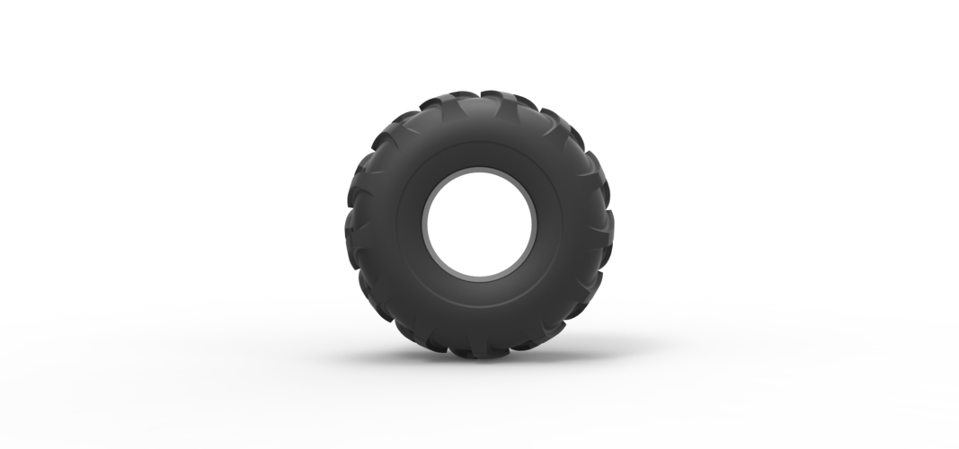 Diecast offroad tire 82 Scale 1:25 3D Print 527867