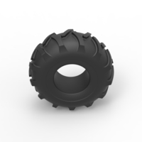 Diecast offroad tire 82 Scale 1:25 - Thumbnail 6