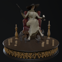 Lady Dimitrescu - Resident Evil - Thumbnail 1