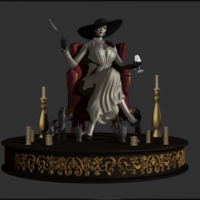 Lady Dimitrescu - Resident Evil - Thumbnail 3