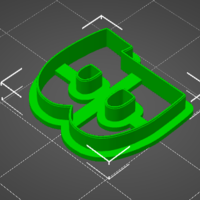 Space comic letter A through z cookie cutters - Thumbnail 2