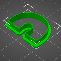 Space comic letter A through z cookie cutters - Thumbnail 3