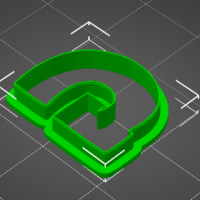 Space comic letter A through z cookie cutters - Thumbnail 7