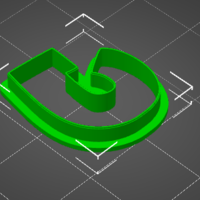 Space comic letter A through z cookie cutters - Thumbnail 10