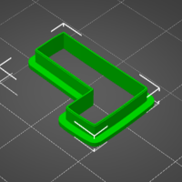 Space comic letter A through z cookie cutters - Thumbnail 12