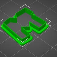 Space comic letter A through z cookie cutters - Thumbnail 13