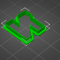 Space comic letter A through z cookie cutters - Thumbnail 14