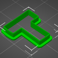 Space comic letter A through z cookie cutters - Thumbnail 20