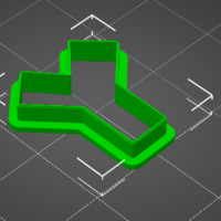 Space comic letter A through z cookie cutters - Thumbnail 25