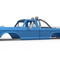Shell of vintage Monster Truck Version 1 Scale 1:25 - Thumbnail 2