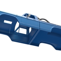 Shell of vintage Monster Truck Version 1 Scale 1:25 - Thumbnail 3