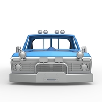 Shell of vintage Monster Truck Version 1 Scale 1:25 - Thumbnail 7